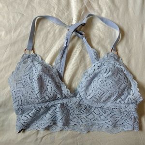 Light Blue Lace Bralette